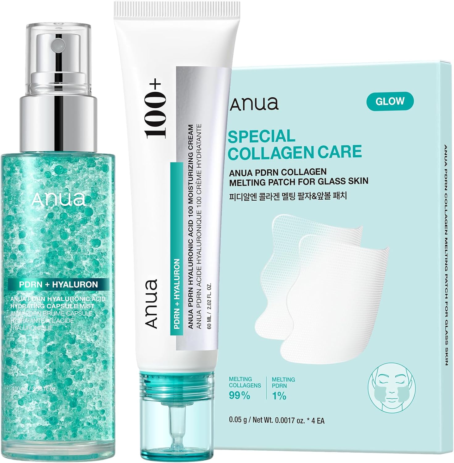 Anua PDRN Collagen Glass Skin Trio